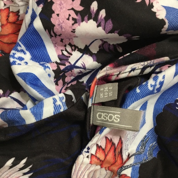 ASOS  Harajuku crane dress NWOT - Picture 3 of 4